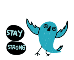 Blue Bird (Animated) sticker #14347237