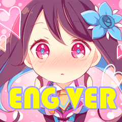 Sapphiart Inc: Amane Kisora Stickers ENG