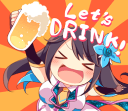 Sapphiart Inc: Amane Kisora Stickers ENG sticker #14347360