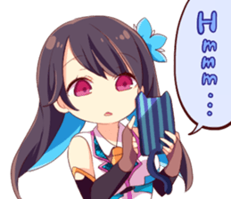 Sapphiart Inc: Amane Kisora Stickers ENG sticker #14347363