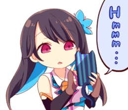 Sapphiart Inc: Amane Kisora Stickers ENG sticker #14347363