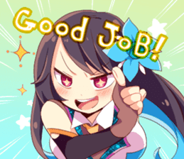 Sapphiart Inc: Amane Kisora Stickers ENG sticker #14347364