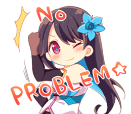 Sapphiart Inc: Amane Kisora Stickers ENG sticker #14347366