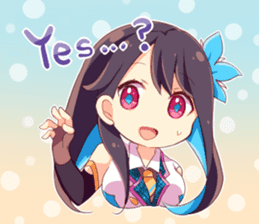 Sapphiart Inc: Amane Kisora Stickers ENG sticker #14347369