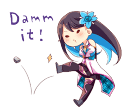 Sapphiart Inc: Amane Kisora Stickers ENG sticker #14347371