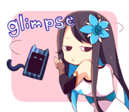 Sapphiart Inc: Amane Kisora Stickers ENG sticker #14347376