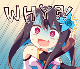 Sapphiart Inc: Amane Kisora Stickers ENG sticker #14347377