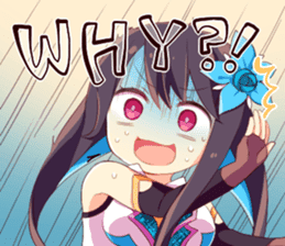 Sapphiart Inc: Amane Kisora Stickers ENG sticker #14347377