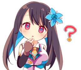 Sapphiart Inc: Amane Kisora Stickers ENG sticker #14347378