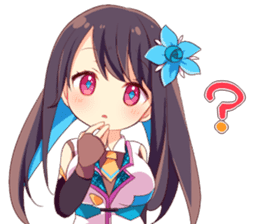 Sapphiart Inc: Amane Kisora Stickers ENG sticker #14347378