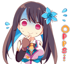 Sapphiart Inc: Amane Kisora Stickers ENG sticker #14347379