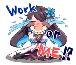 Sapphiart Inc: Amane Kisora Stickers ENG sticker #14347380