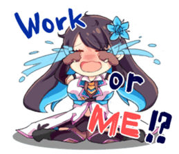 Sapphiart Inc: Amane Kisora Stickers ENG sticker #14347380