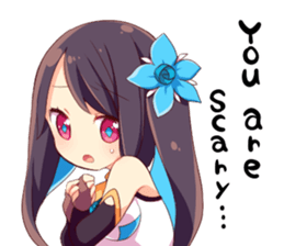Sapphiart Inc: Amane Kisora Stickers ENG sticker #14347381