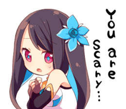 Sapphiart Inc: Amane Kisora Stickers ENG sticker #14347381