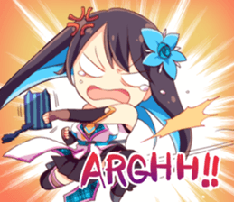 Sapphiart Inc: Amane Kisora Stickers ENG sticker #14347384