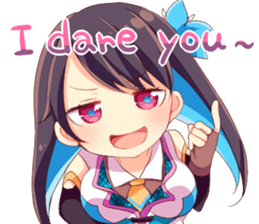 Sapphiart Inc: Amane Kisora Stickers ENG sticker #14347388