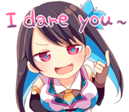 Sapphiart Inc: Amane Kisora Stickers ENG sticker #14347388