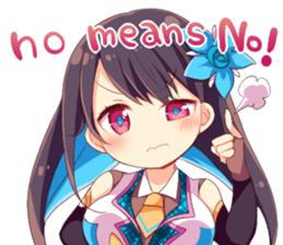 Sapphiart Inc: Amane Kisora Stickers ENG sticker #14347389