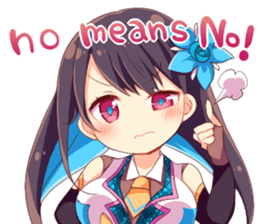 Sapphiart Inc: Amane Kisora Stickers ENG sticker #14347389