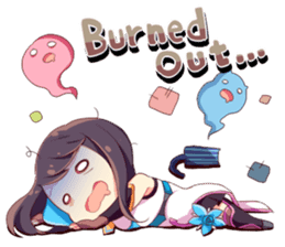 Sapphiart Inc: Amane Kisora Stickers ENG sticker #14347390