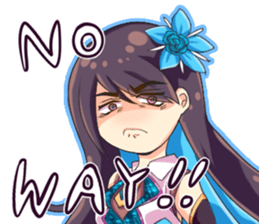 Sapphiart Inc: Amane Kisora Stickers ENG sticker #14347392