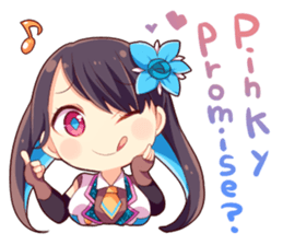 Sapphiart Inc: Amane Kisora Stickers ENG sticker #14347395