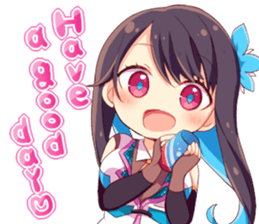 Sapphiart Inc: Amane Kisora Stickers ENG sticker #14347396