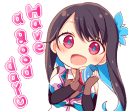 Sapphiart Inc: Amane Kisora Stickers ENG sticker #14347396