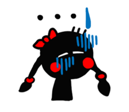 Girl of reaction6 sticker #14347437