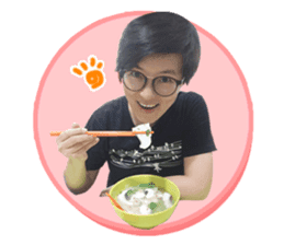 Lucky is Happy sticker #14347657