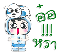 ..Mr. Sawamura.. and dog. >_< sticker #14348181