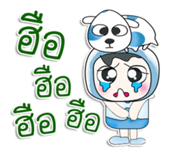 ..Mr. Sawamura.. and dog. >_< sticker #14348182