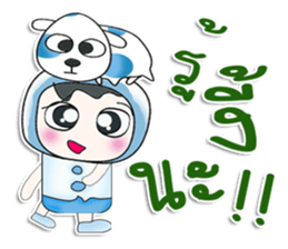 ..Mr. Sawamura.. and dog. >_< sticker #14348187