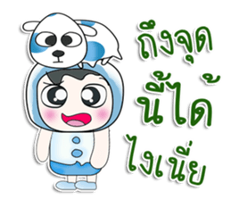 ..Mr. Sawamura.. and dog. >_< sticker #14348203