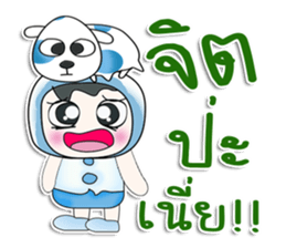 ..Mr. Sawamura.. and dog. >_< sticker #14348205