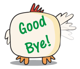 Mischievous Yellow Bird, Second Story sticker #14349085