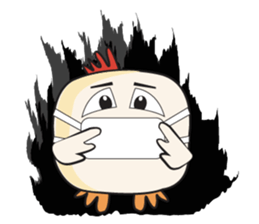 Mischievous Yellow Bird, Second Story sticker #14349089