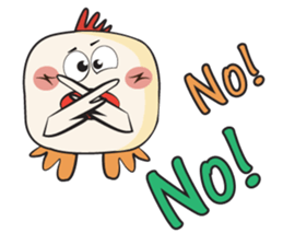 Mischievous Yellow Bird, Second Story sticker #14349097