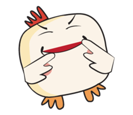 Mischievous Yellow Bird, Second Story sticker #14349101