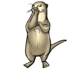 My Otter! sticker #14349161