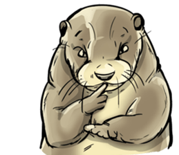My Otter! sticker #14349189
