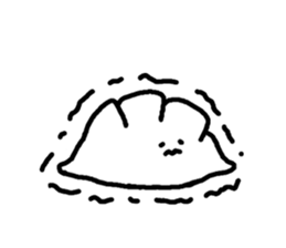 walking gyoza sticker #14349658