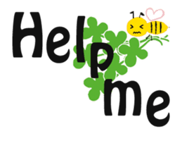 Happy Bee & Ladybird sticker #14349760