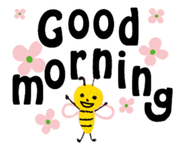 Happy Bee & Ladybird sticker #14349772