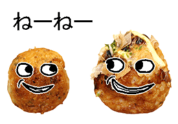 Takoyaki man. sticker #14349896
