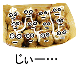 Takoyaki man. sticker #14349899