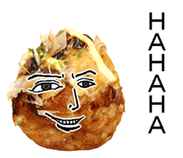 Takoyaki man. sticker #14349900