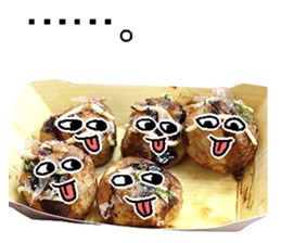 Takoyaki man. sticker #14349902