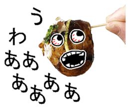 Takoyaki man. sticker #14349905